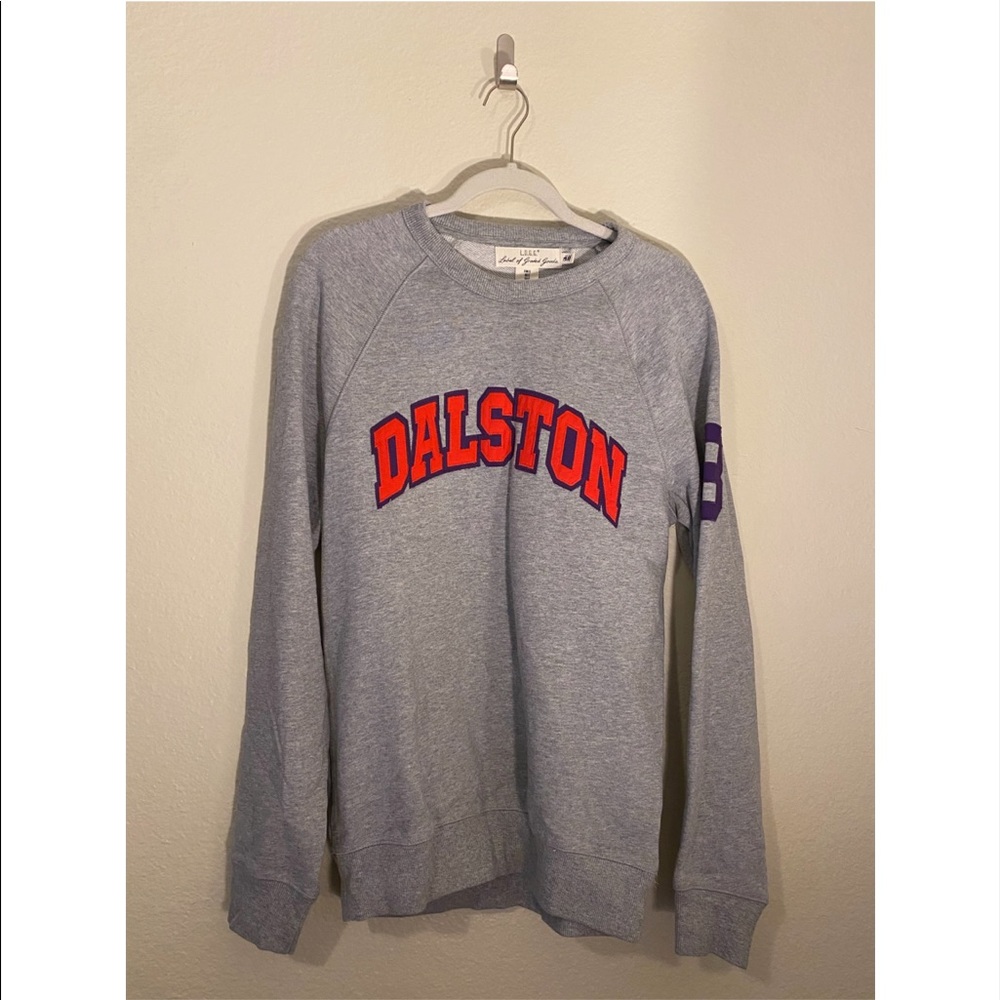 Small Labeled of Graded Goods H&M Grey Orange Purple Dalston Sweatshirt